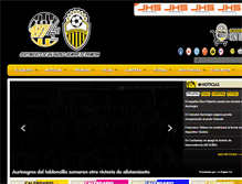 Tablet Screenshot of deportivotachira.com